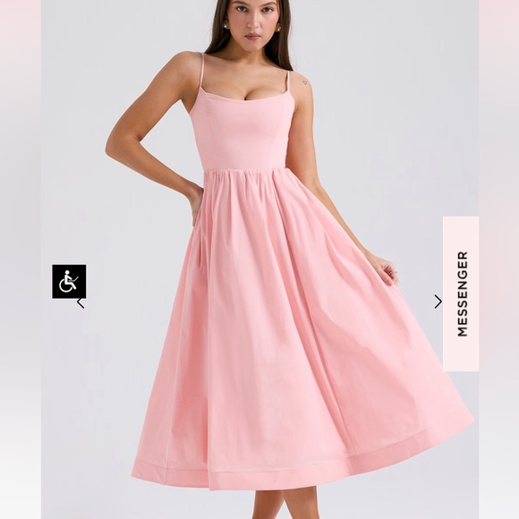 House of CB Pink Midi Dress - Picture 4 of 6